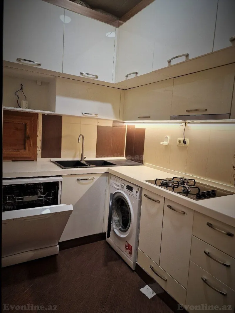 Kirayə verilir 3 otaqlı Mənzil Yeni tikili 110 m² Həzi Aslanov m. - şəkil 19