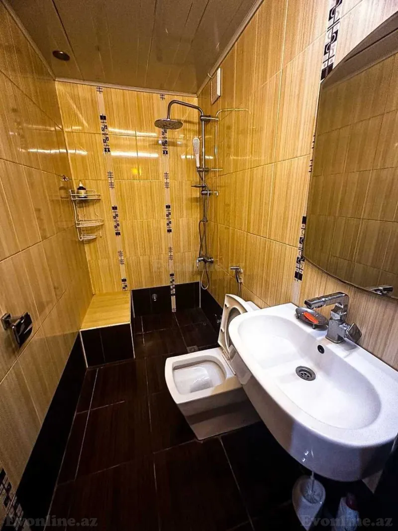 Kirayə verilir 3 otaqlı Mənzil Yeni tikili 110 m² Həzi Aslanov m. - şəkil 27