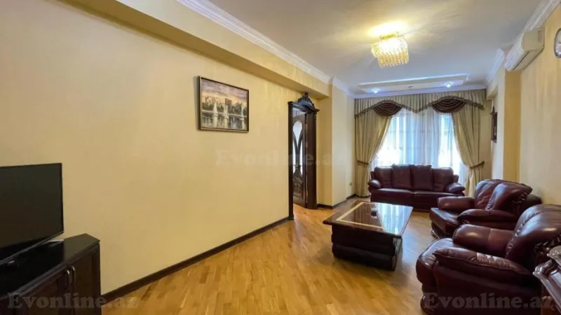 Kirayə verilir 3 otaqlı Mənzil Yeni tikili 115 m² Sahil m. - şəkil 2