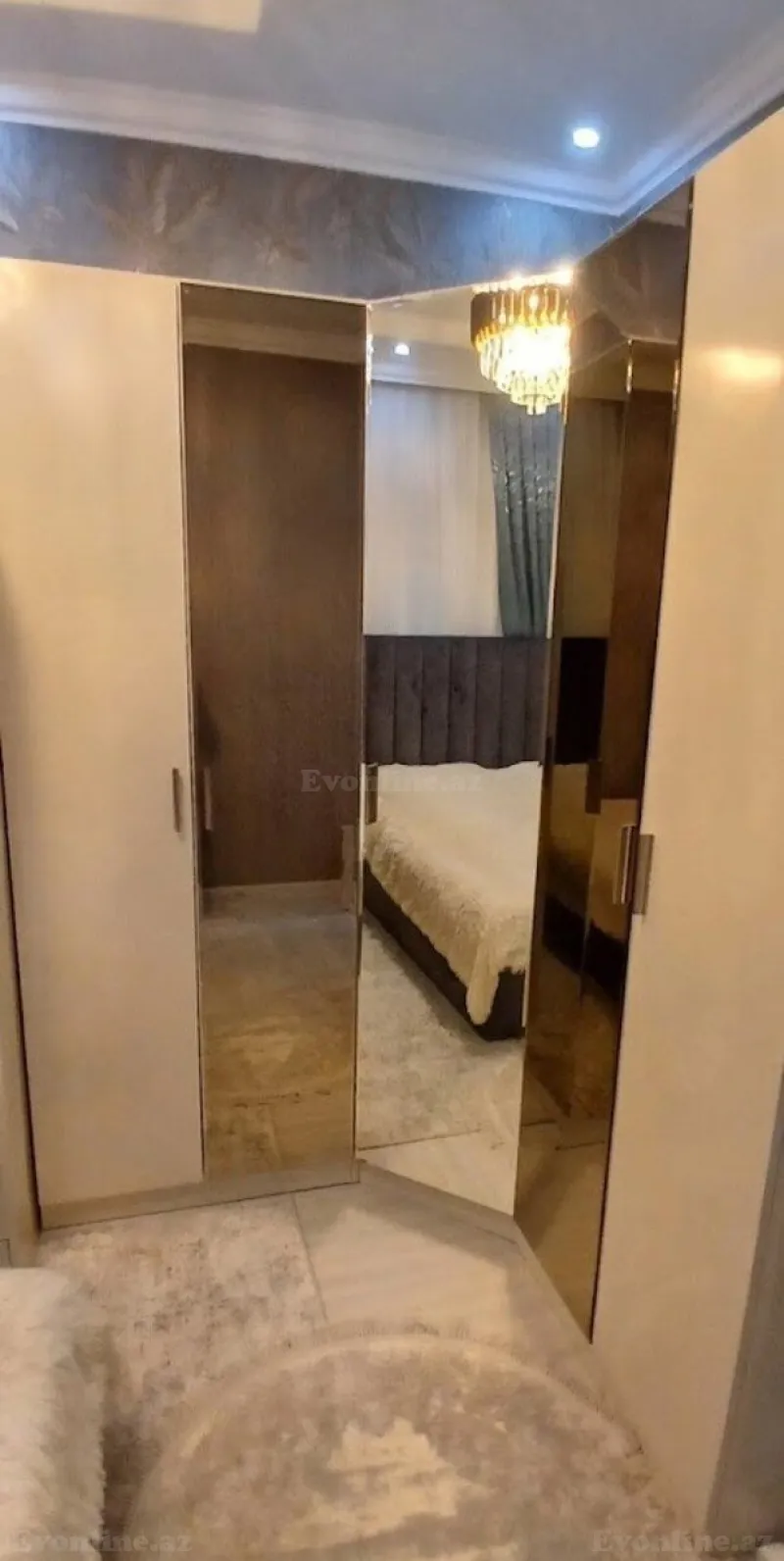 Satılır 2 otaqlı Mənzil Yeni tikili 56 m² Nərimanov r. - şəkil 3