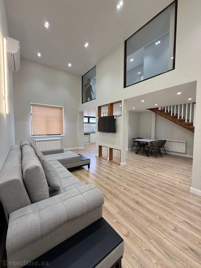 Kirayə verilir 3 otaqlı Mənzil Yeni tikili 100 m² Nəsimi r. - şəkil 2