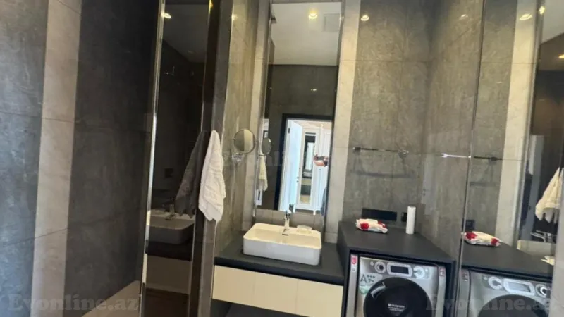 Kirayə verilir 2 otaqlı Mənzil Yeni tikili 75 m² Sabunçu r. - şəkil 16