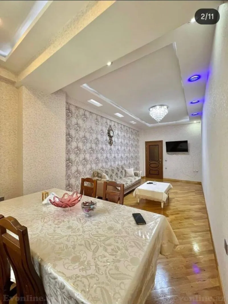 Satılır 3 otaqlı Mənzil Yeni tikili 101 m² Nəsimi r. - şəkil 3