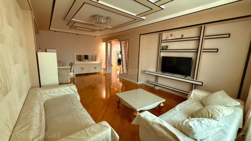 Kirayə verilir 4 otaqlı Mənzil Yeni tikili 240 m² Nəsimi r. - şəkil 9