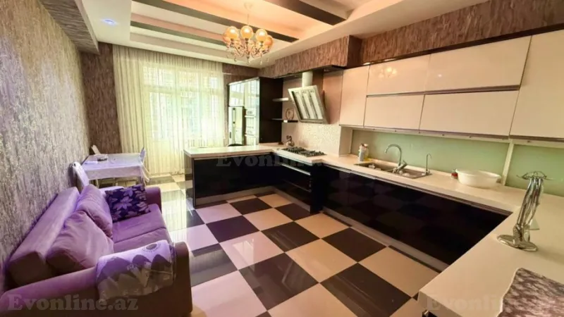 Kirayə verilir 4 otaqlı Mənzil Yeni tikili 240 m² Nəsimi r. - şəkil 11