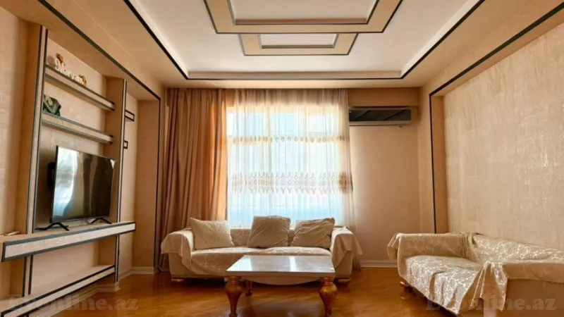 Kirayə verilir 4 otaqlı Mənzil Yeni tikili 240 m² Nəsimi r. - şəkil 25