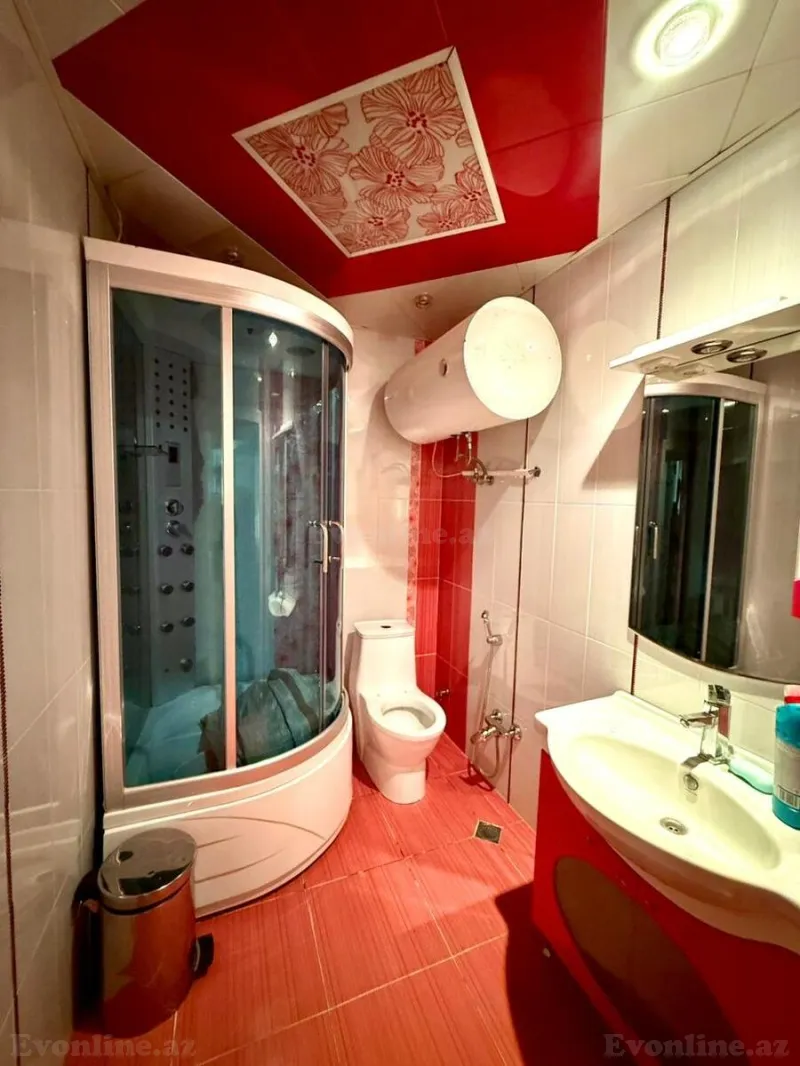 Kirayə verilir 4 otaqlı Mənzil Yeni tikili 240 m² Nəsimi r. - şəkil 27