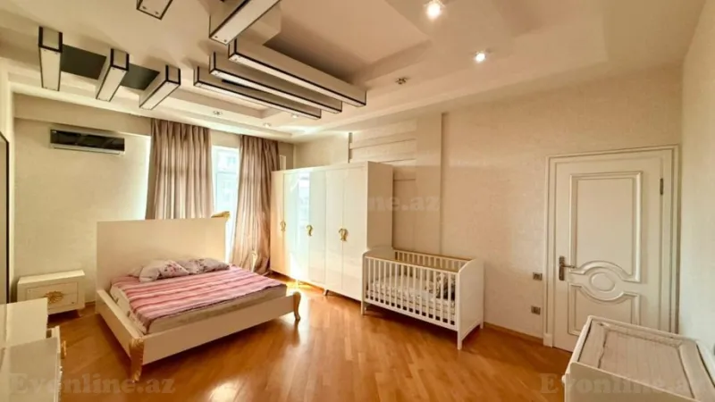 Kirayə verilir 4 otaqlı Mənzil Yeni tikili 200 m² Nəsimi r. - şəkil 5