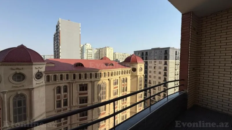 Kirayə verilir 4 otaqlı Mənzil Yeni tikili 200 m² Nəsimi r. - şəkil 23