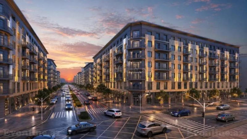 1 otaqlı Mənzil 50 m² Xətai r. Satılır