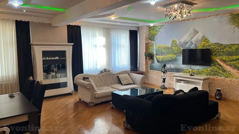 Kirayə verilir 4 otaqlı Mənzil Yeni tikili 135 m² Xətai r. - şəkil 2