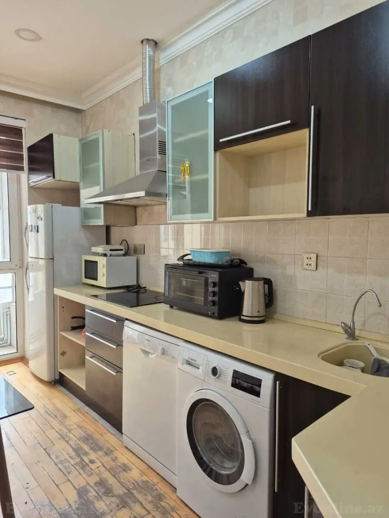 Kirayə verilir 2 otaqlı Mənzil Yeni tikili 80 m² 8 Noyabr m. - şəkil 9