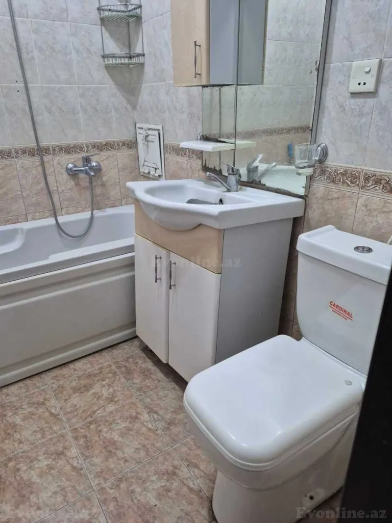 Kirayə verilir 2 otaqlı Mənzil Yeni tikili 80 m² 8 Noyabr m. - şəkil 13