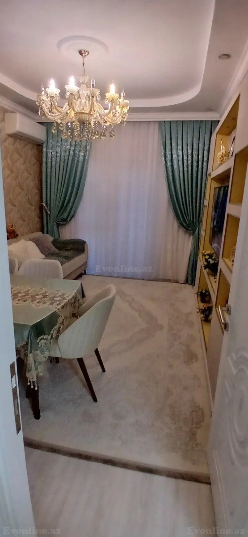 Satılır 3 otaqlı Mənzil Yeni tikili 56 m² Gənclik m. - şəkil 2