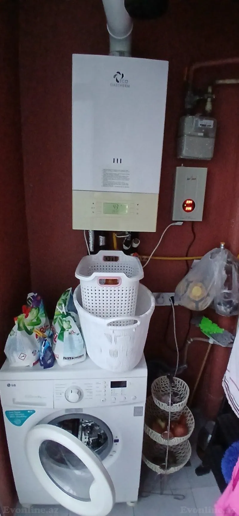 Satılır 3 otaqlı Mənzil Yeni tikili 56 m² Gənclik m. - şəkil 9