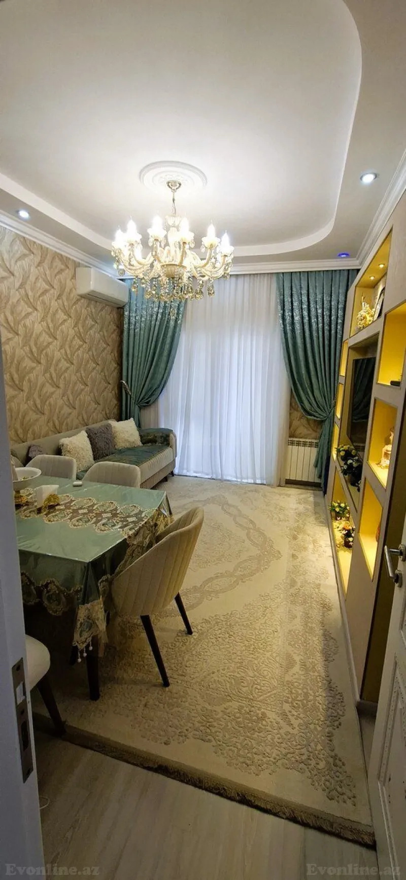 2 otaqlı Mənzil 56 m² Nərimanov r. Satılır