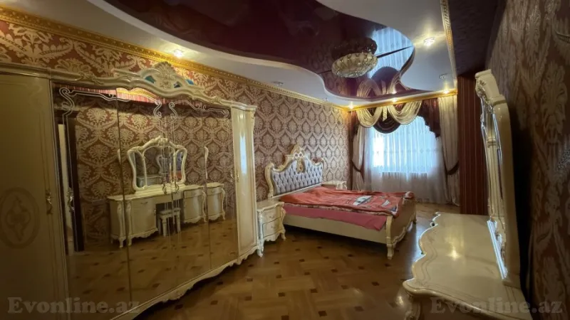 Kirayə verilir 3 otaqlı Mənzil Yeni tikili 150 m² Nərimanov r. - şəkil 4