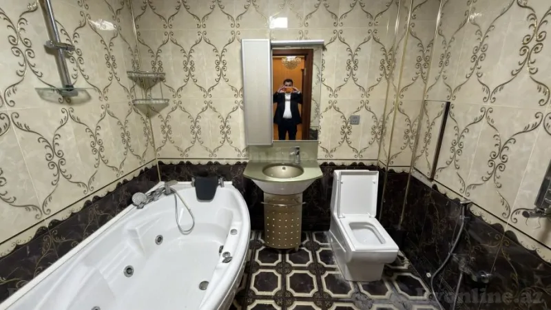 Kirayə verilir 3 otaqlı Mənzil Yeni tikili 150 m² Nərimanov r. - şəkil 8