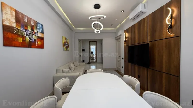 Satılır 3 otaqlı Mənzil Yeni tikili 78 m² Nərimanov r. - şəkil 2