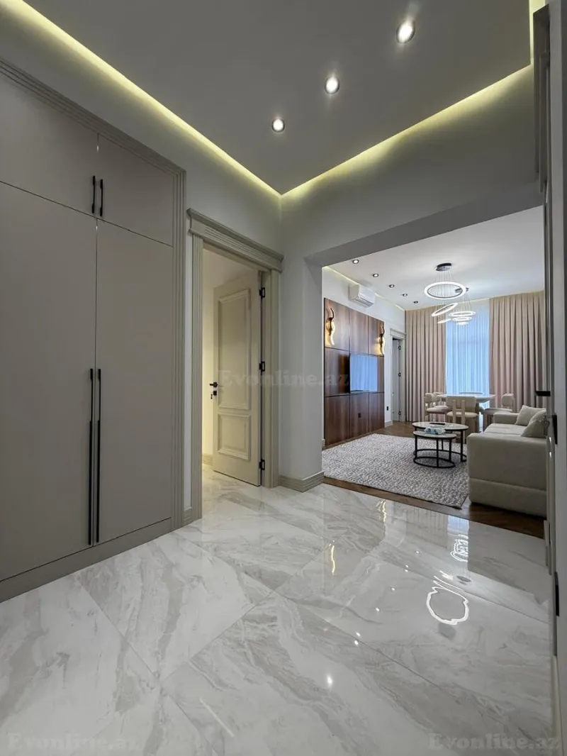 Satılır 3 otaqlı Mənzil Yeni tikili 78 m² Nərimanov r. - şəkil 3