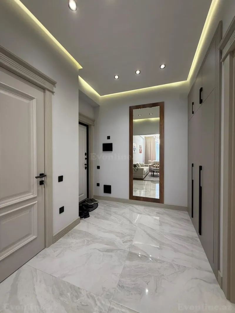 Satılır 3 otaqlı Mənzil Yeni tikili 78 m² Nərimanov r. - şəkil 4