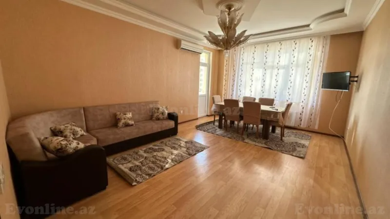 Kirayə verilir 3 otaqlı Mənzil Yeni tikili 100 m² Nəsimi m. - şəkil 2