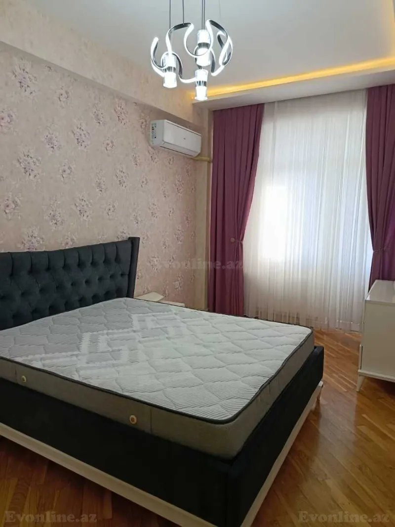 Kirayə verilir 3 otaqlı Mənzil Yeni tikili 75 m² Qara Qarayev m. - şəkil 2