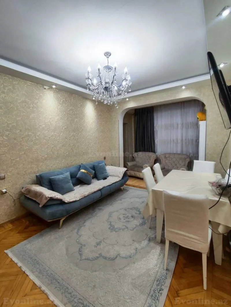 Kirayə verilir 2 otaqlı Mənzil Köhnə tikili 55 m² 5-ci mikrorayon - şəkil 2