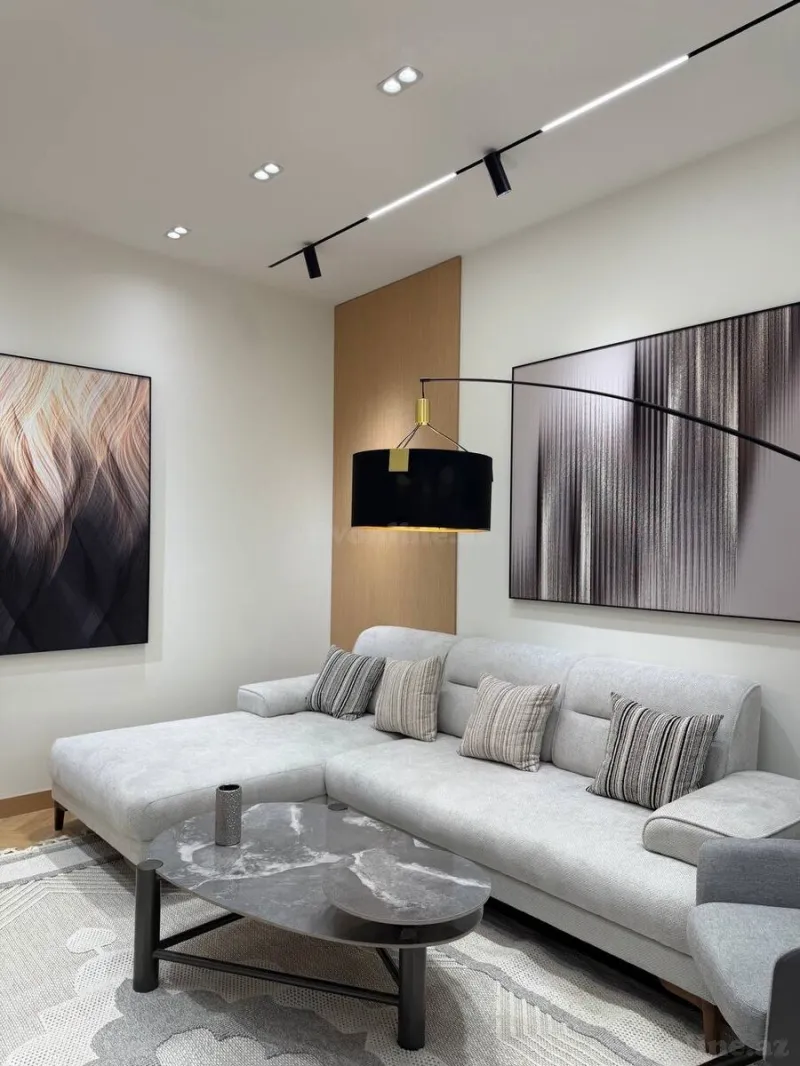 Kirayə verilir 2 otaqlı Mənzil Yeni tikili 74 m² Nəsimi r. - şəkil 2