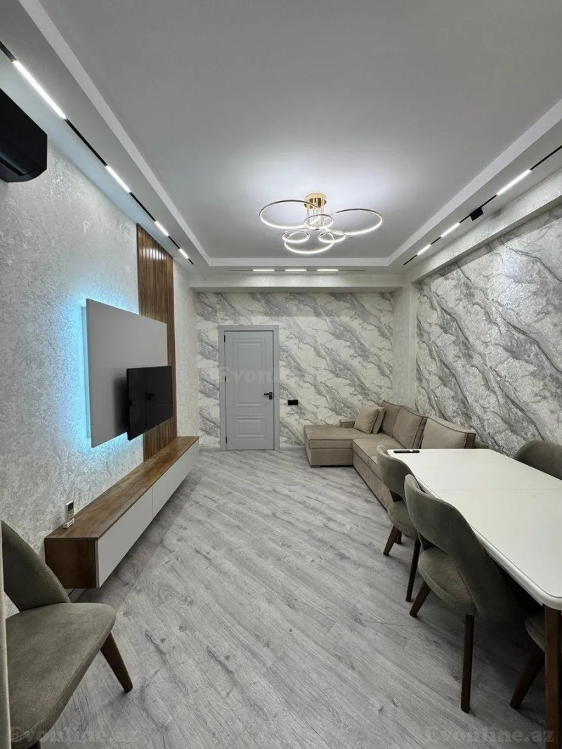 Satılır 2 otaqlı Mənzil Yeni tikili 55 m² Həzi Aslanov m. - şəkil 2