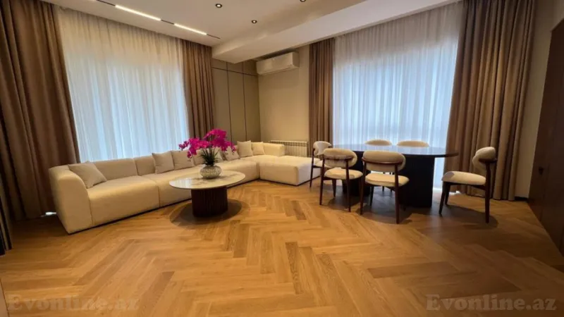Kirayə verilir 3 otaqlı Mənzil Yeni tikili 135 m² Xətai r.