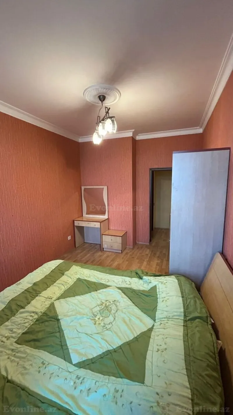 Kirayə verilir 3 otaqlı Mənzil Yeni tikili 90 m² Nərimanov r. - şəkil 8