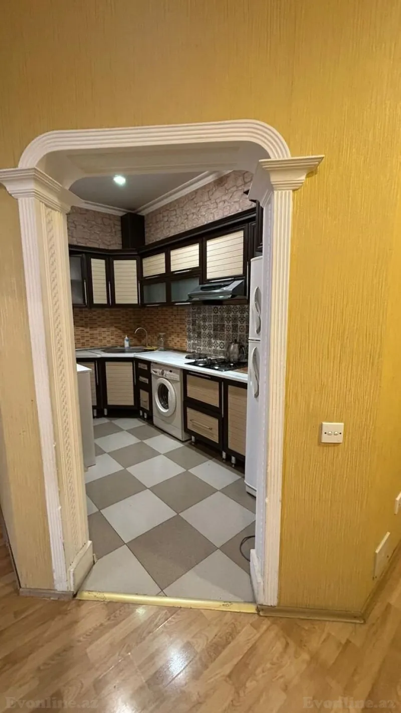 Kirayə verilir 3 otaqlı Mənzil Yeni tikili 90 m² Nərimanov r. - şəkil 12