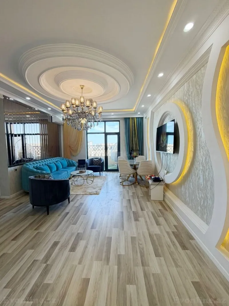 Satılır 3 otaqlı Mənzil Yeni tikili 94 m² Qara Qarayev m. - şəkil 3