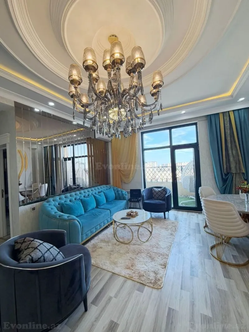 Satılır 3 otaqlı Mənzil Yeni tikili 94 m² Qara Qarayev m. - şəkil 4