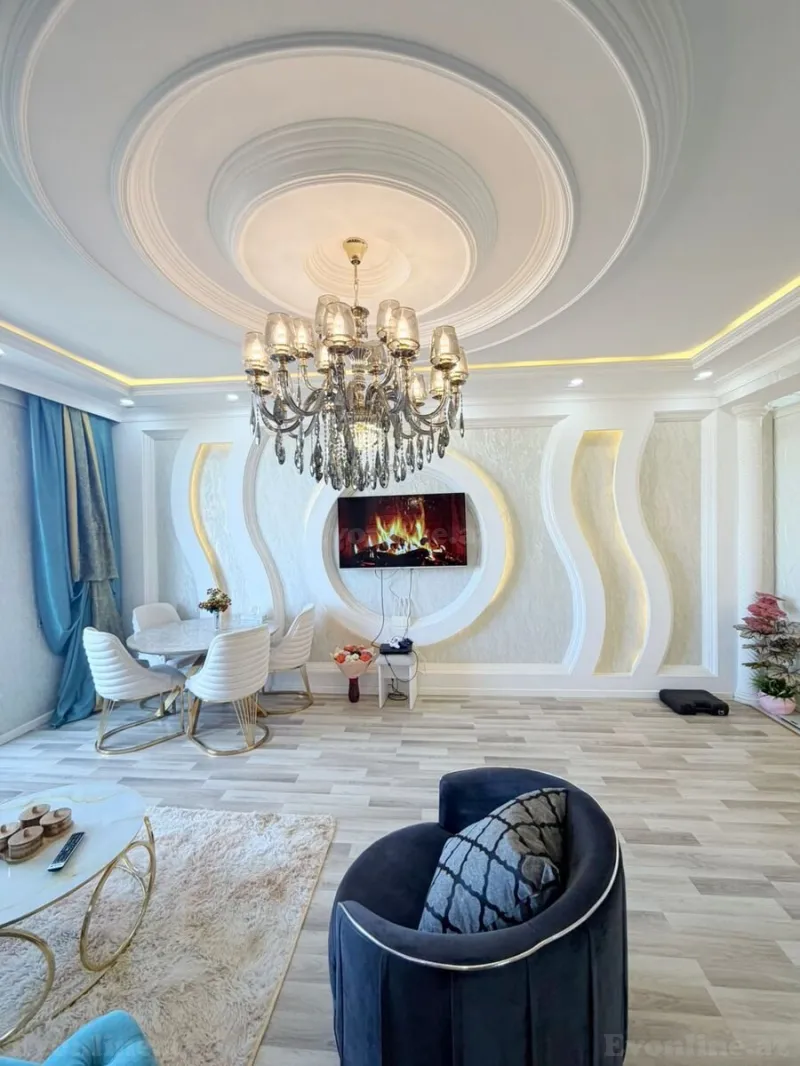 Satılır 3 otaqlı Mənzil Yeni tikili 94 m² Qara Qarayev m. - şəkil 7