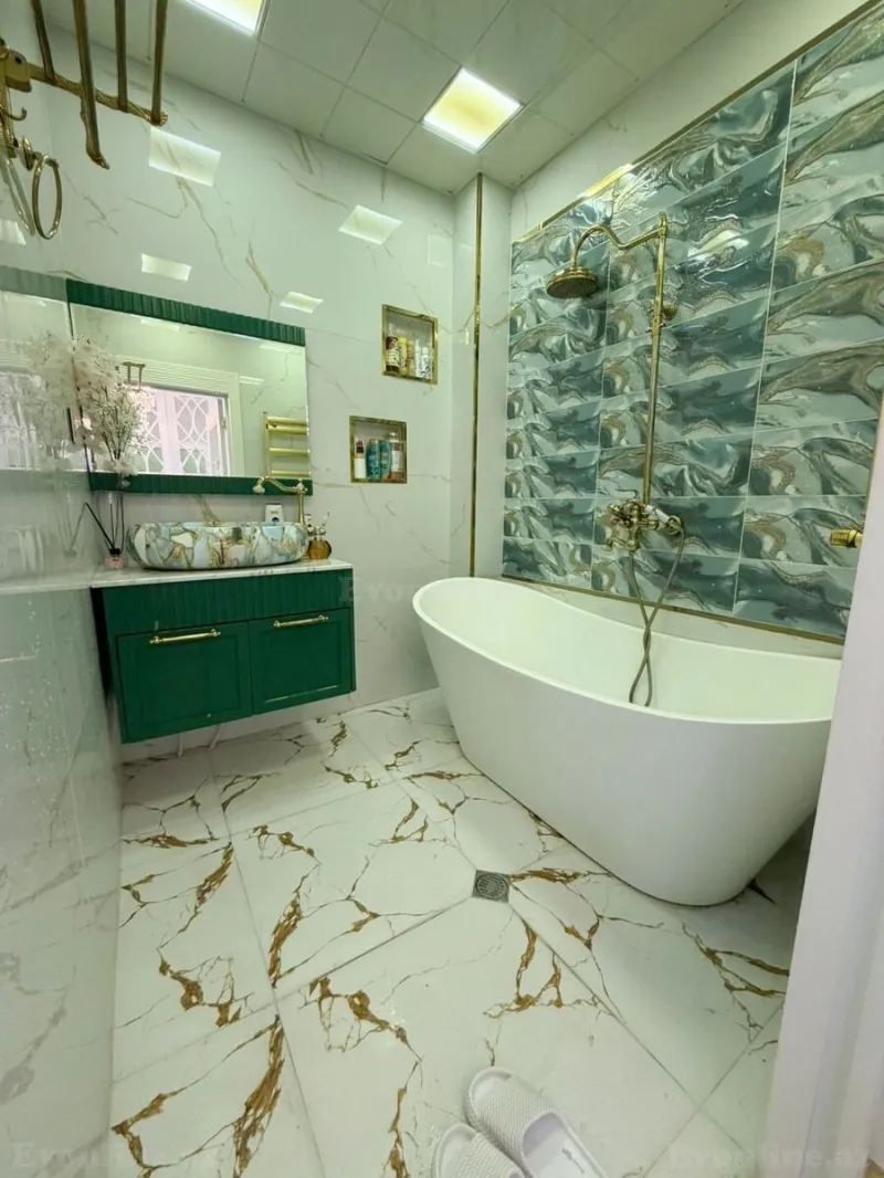 Satılır 3 otaqlı Mənzil Yeni tikili 94 m² Qara Qarayev m. - şəkil 15