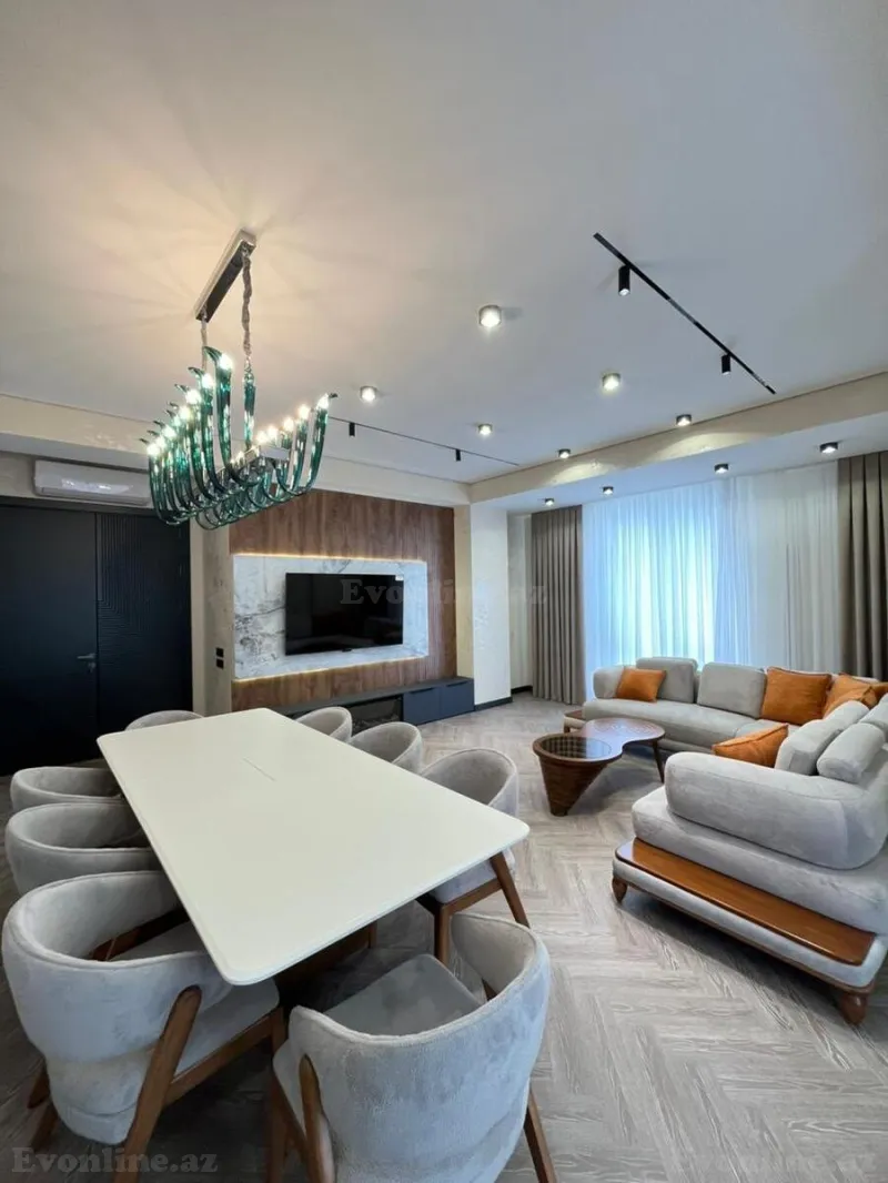 Satılır 3 otaqlı Mənzil Yeni tikili 142 m² Nəriman Nərimanov m. - şəkil 3