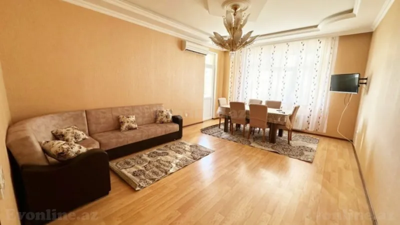 Kirayə verilir 3 otaqlı Mənzil Yeni tikili 100 m² 9-cu mikrorayon