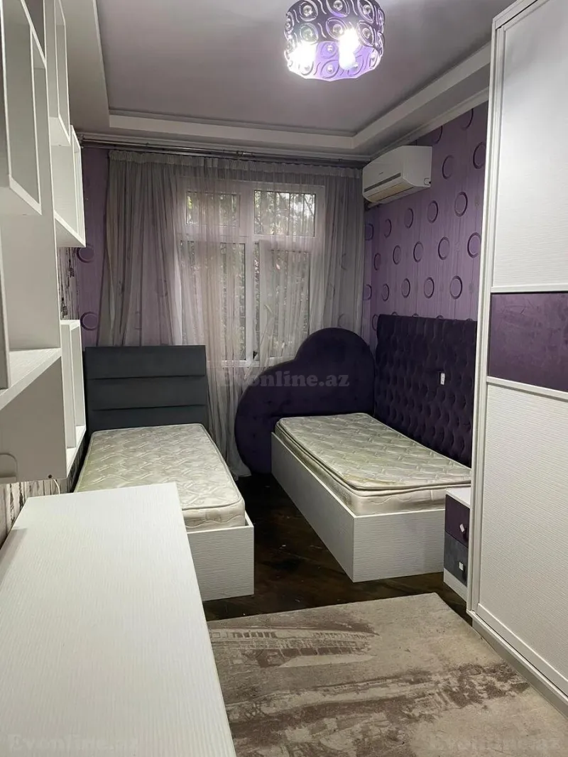 Kirayə verilir 3 otaqlı Mənzil Yeni tikili 80 m² Memar Əcəmi m. - şəkil 13