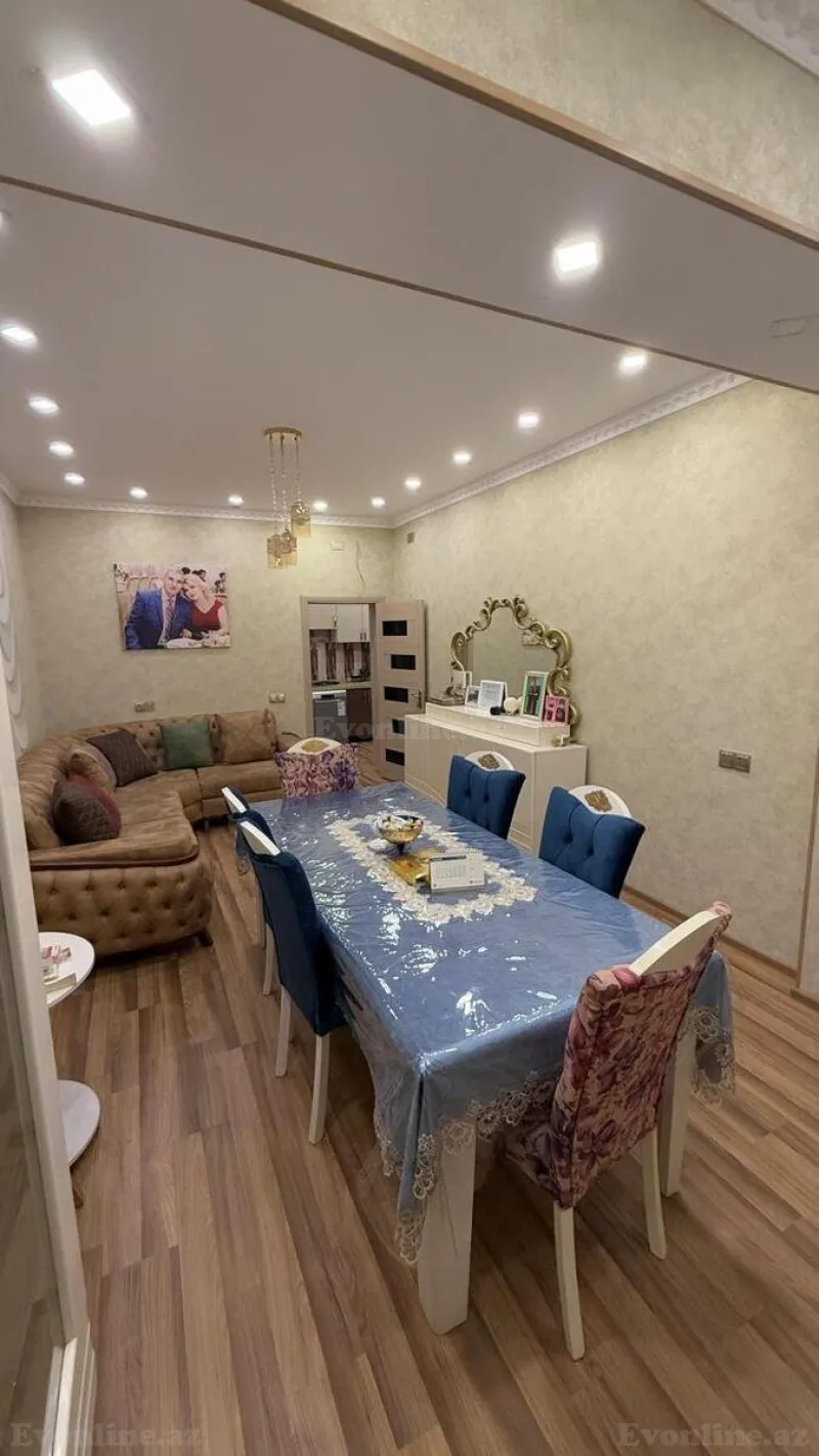 Kirayə verilir 2 otaqlı Mənzil Yeni tikili 90 m² Koroğlu m. - şəkil 3