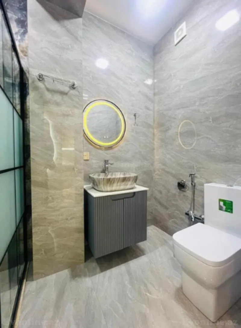 Satılır 3 otaqlı Mənzil Yeni tikili 76 m² Qara Qarayev m. - şəkil 12