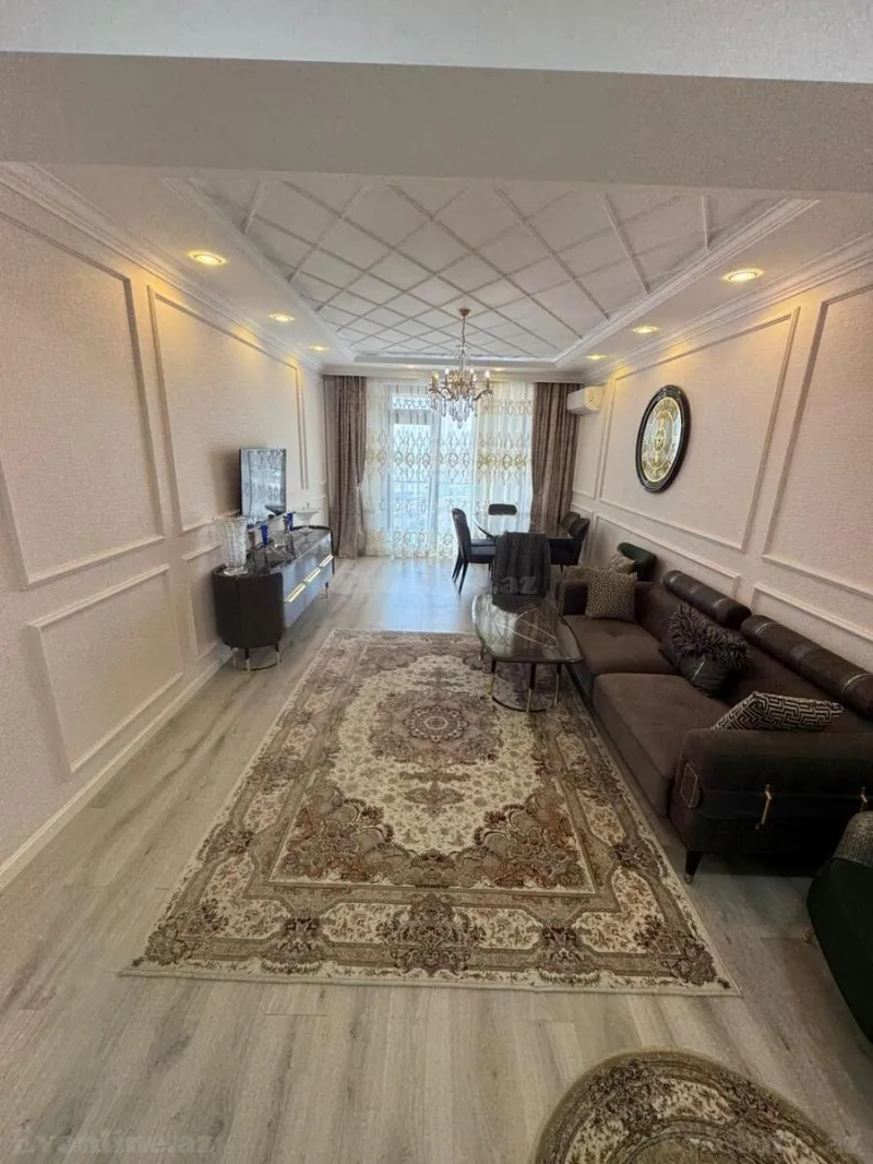 Satılır 2 otaqlı Mənzil Yeni tikili 88 m² Həzi Aslanov m. - şəkil 2