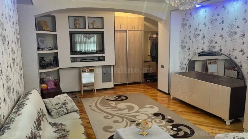 Satılır 3 otaqlı Mənzil Yeni tikili 101 m² Həzi Aslanov m. - şəkil 3