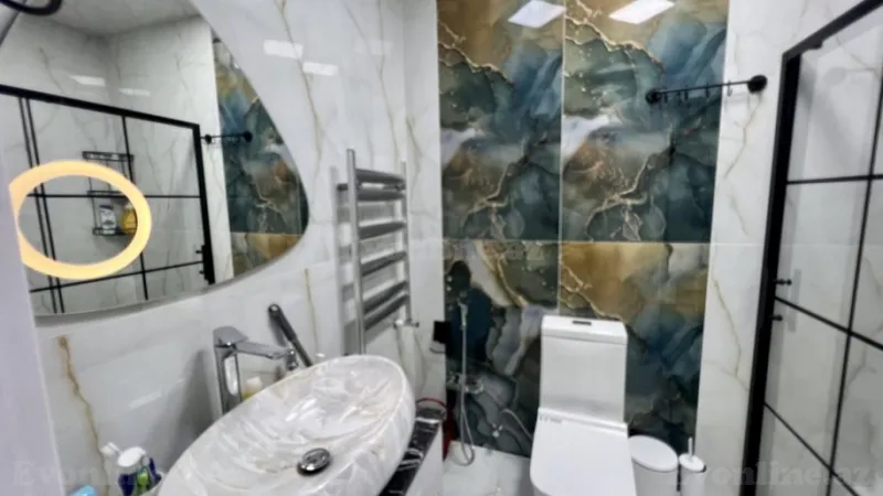 Satılır 3 otaqlı Mənzil Yeni tikili 90 m² Yeni Yasamal - şəkil 7