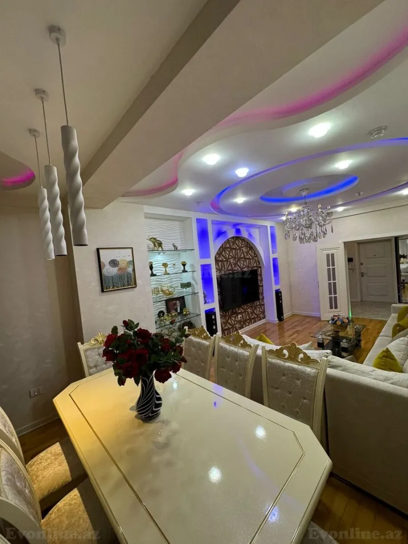 Satılır 2 otaqlı Mənzil Yeni tikili 105 m² Qara Qarayev m. - şəkil 3