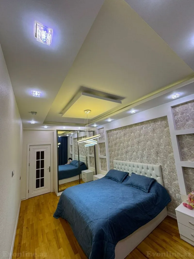 Satılır 2 otaqlı Mənzil Yeni tikili 105 m² Qara Qarayev m. - şəkil 5