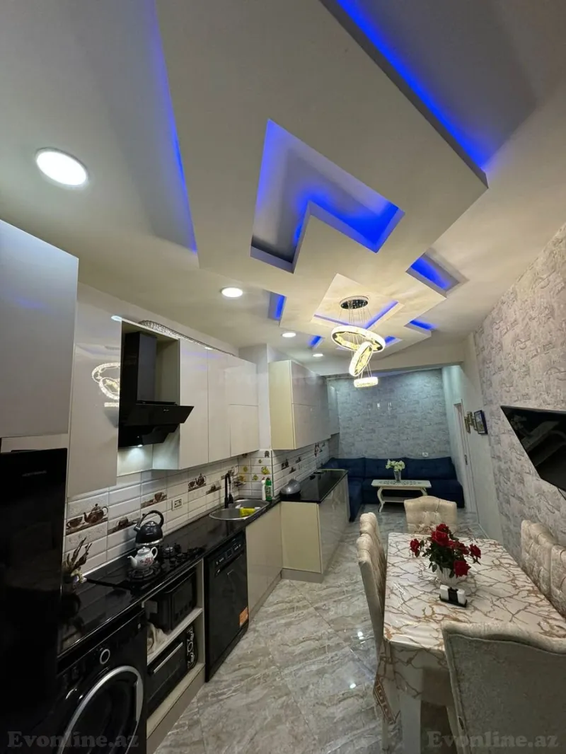 Satılır 2 otaqlı Mənzil Yeni tikili 105 m² Qara Qarayev m. - şəkil 8