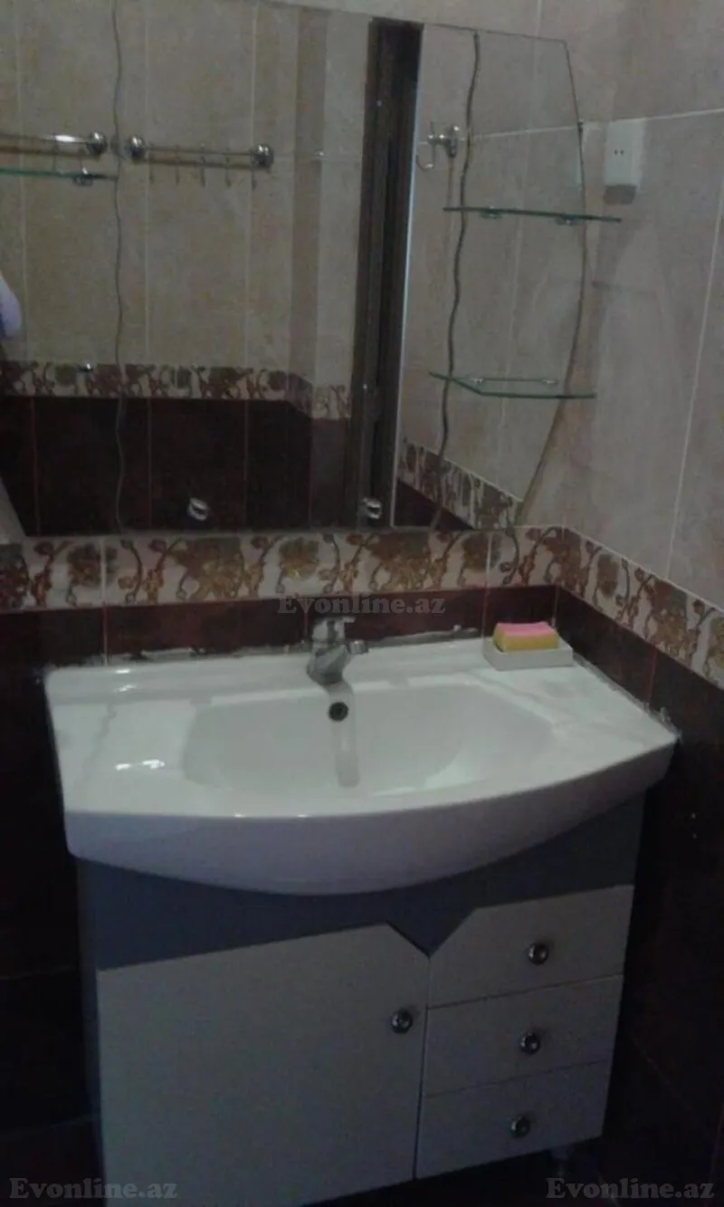 Kirayə verilir 3 otaqlı Mənzil Yeni tikili 100 m² Nəsimi m. - şəkil 11