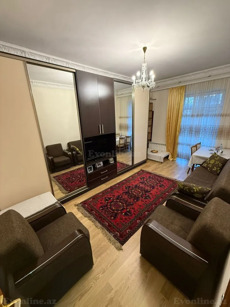 2 otaqlı Mənzil 70 m² Yasamal Kirayə verilir